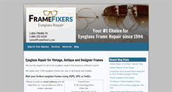 Desktop Screenshot of framefixers.com