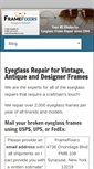 Mobile Screenshot of framefixers.com